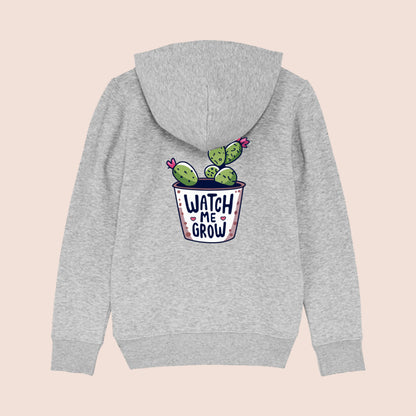 Watch Me Grow Zip Hooded Jacket