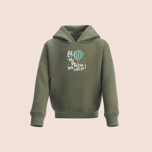 Oh The Places You Will Go Hooded Jumper