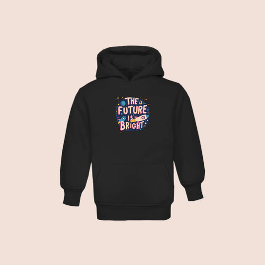 The Future Is Bright Hooded Jumper