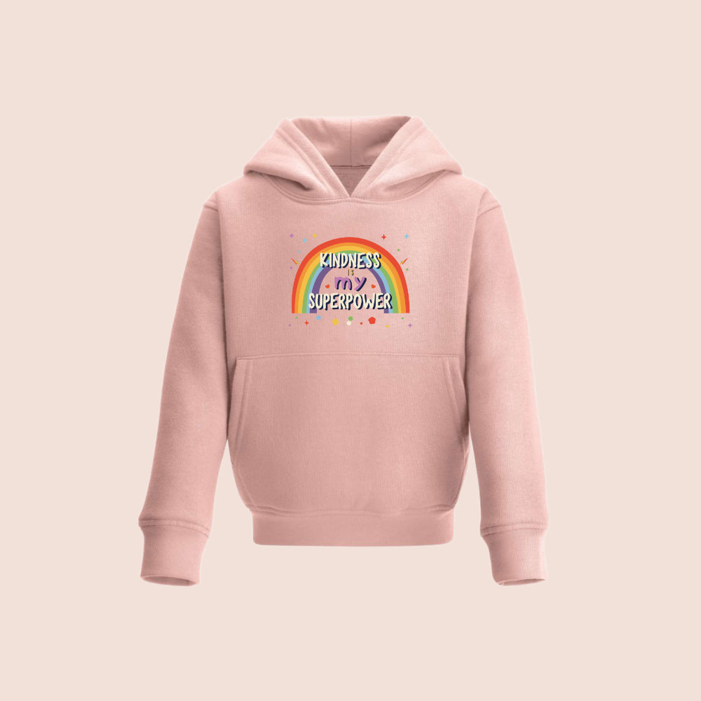 Kindness Is My Superpower Hooded Jumper