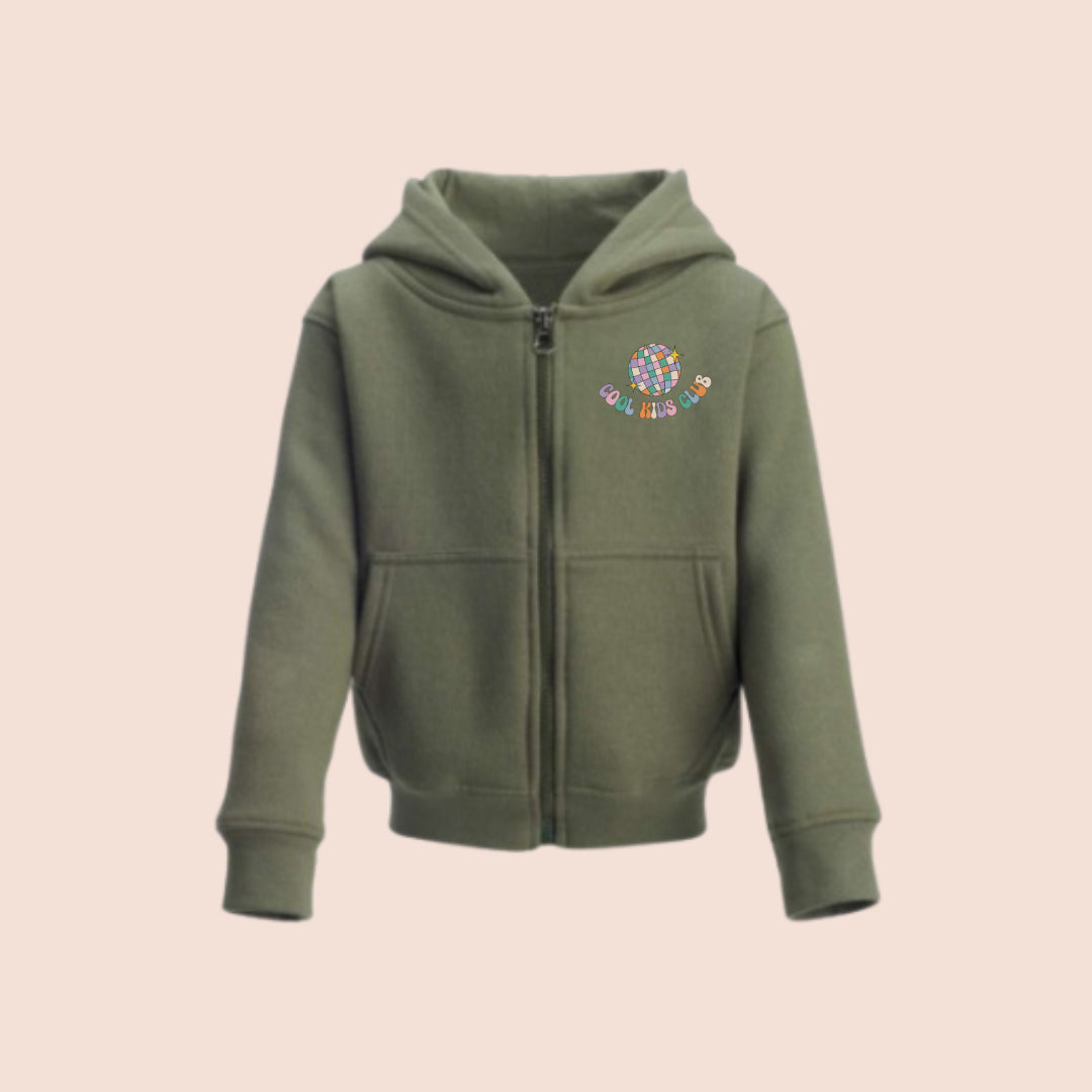 Cool Kids Club Zip Hooded Jacket